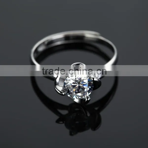 Christmas Gift S925 Silver Dimond Jewelry Ring for Girlfriend photo-4
