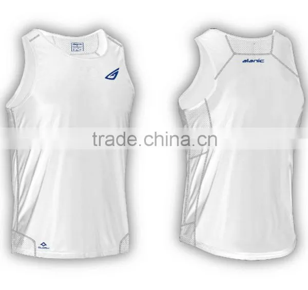 Mens Basic Mesh Panel Tank Top photo-5
