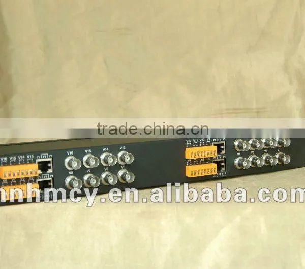 Anti-interference Function 16 Channels Video Active UTP Transmitter and Receiver