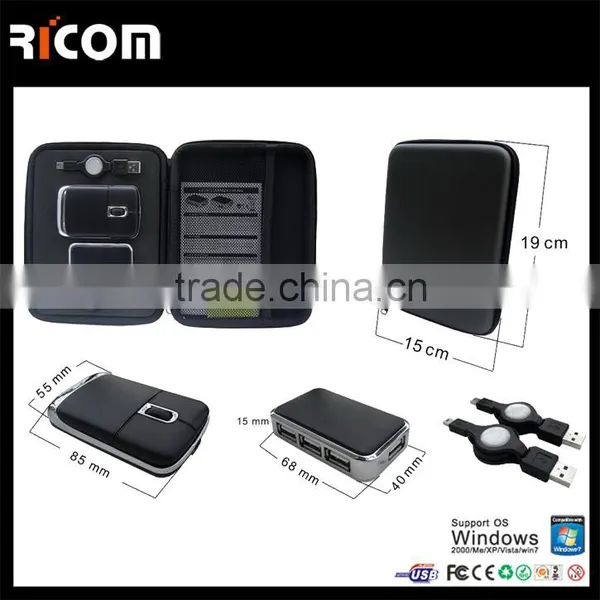 Ricom Leather Travel Set,leather Gift Set Travel Kit,leather Wholesale Travel Set--Shenzhen Ricom photo-5
