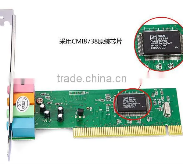 4 Channel CMI8738 PCI Sound Card photo-2