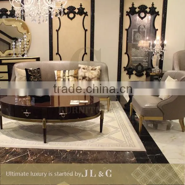 JS72-03 3 Seats Sofa Antique Copper Color Stand in Living Room From JL&C Furniture Lastest Sofa Designs (China Supplier) photo-5