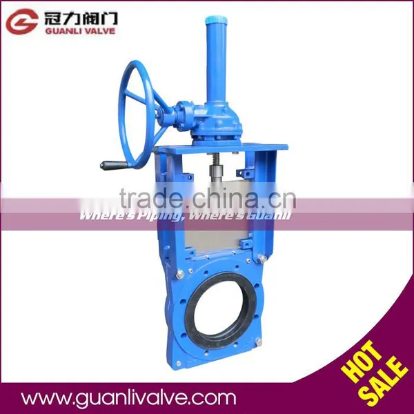 Bevel Gear Slurry Knife Gate Valve