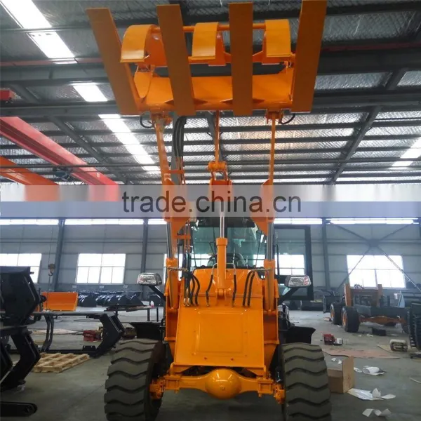 Forest Log Loader Trailer With Grapple for Sale photo-3