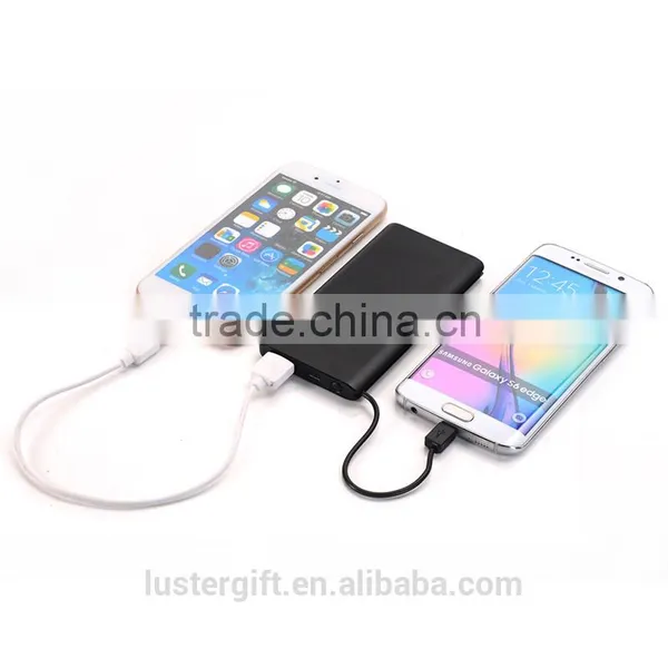 2016 New Metal Ultrathin Power Bank Wallet Sized Credit Card Portable External Battery Pack photo-3