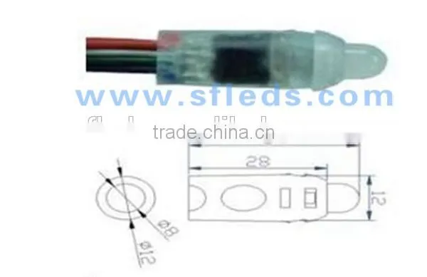 Led Pixel 12mm WS2811 Rgb Led Pixel Lights IP68 Waterproof DC5V 12V Full Color String Christmas LED Light Pixel Led photo-4