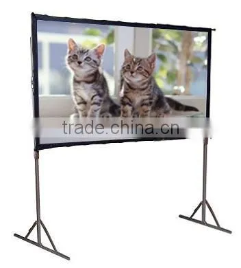 Hot Sale Indoor or Outdoor Commercial Movie Projector Screen Fast Fold Screen photo-2