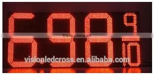 Outdoor High Brightness LED Gas Station Price Sign photo-3