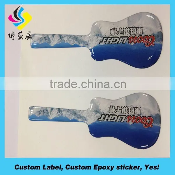 Drop Glue Logo, 3D Look Epoxy Resin Domed Labels and Crystal Stickers, Crystal Epoxy Label photo-5
