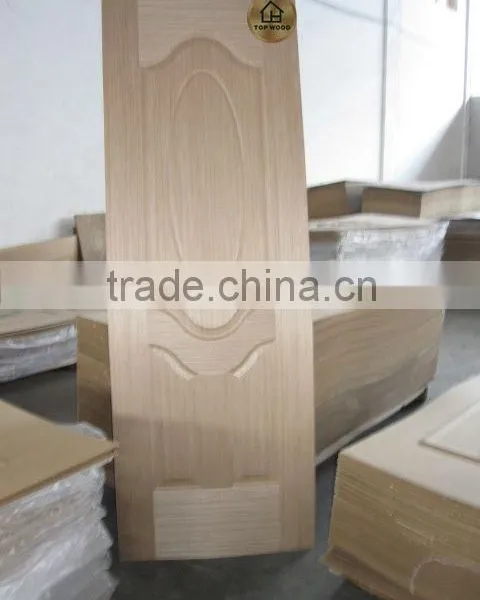 Good Quality Molded Teak HDF Door Skin TWDS-123 photo-4