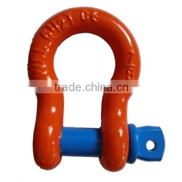 M4 Electric Galvanized Alloy Steel Bow Shackle photo-4