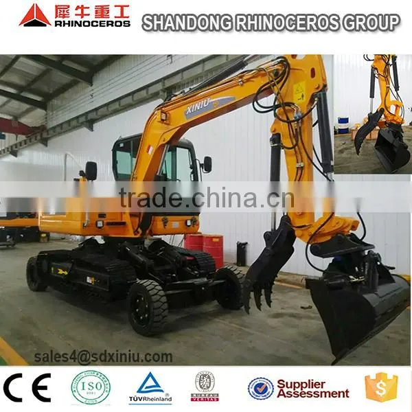 XINIU X8 8 Ton Mini Excavator With 0.3 Cbm Bucket photo-3