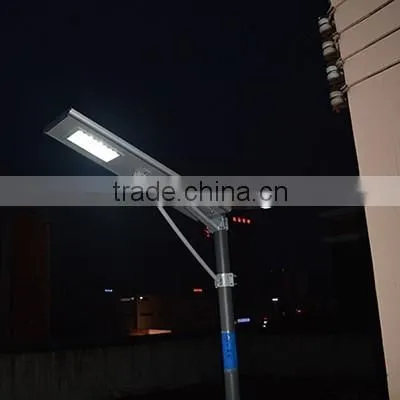 High Power 80W LED 100W PV All in One Integrated Solar Street Lights photo-6