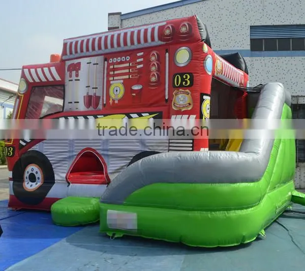 Hot Selling Popular and Cutely Car Combo Inflatable Slide Combo for Kids photo-2