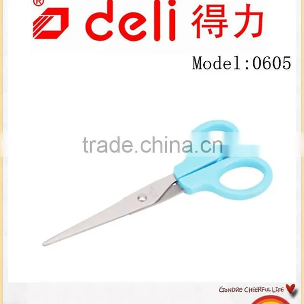 Deli Stainless Steel Scissors for Office Supply Model 0605 Pink photo-3