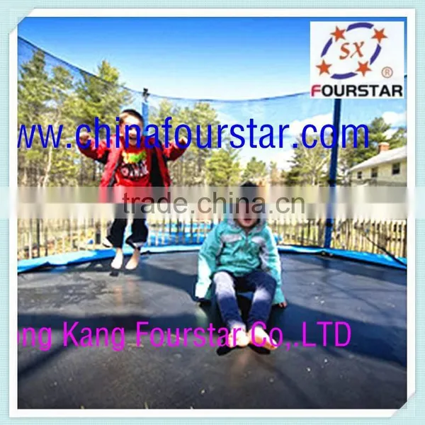 Fourstar16FTfitness Trampoline Park ,large Size Outdoor Playground Trampoline Bed,bungee Trampoline Fabric photo-3