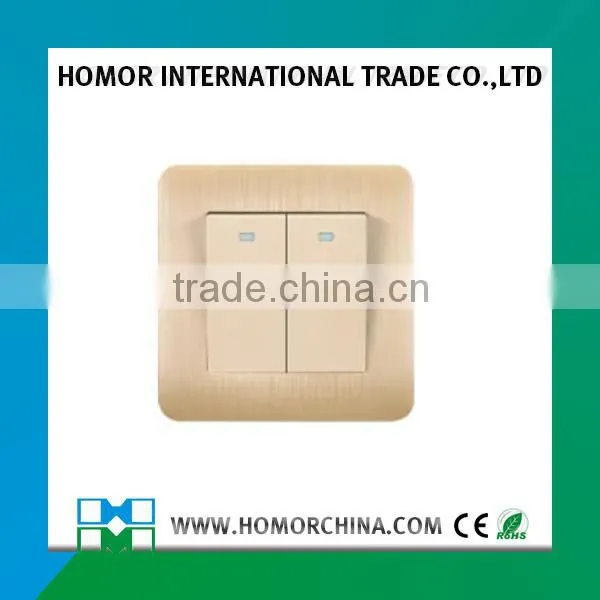 Online Shopping Wall Switch,3 Gang 1 Way or 2 Way Wall Switch and Socket Brand From China photo-2