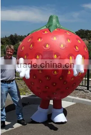 Inflatable Strawberry Costume