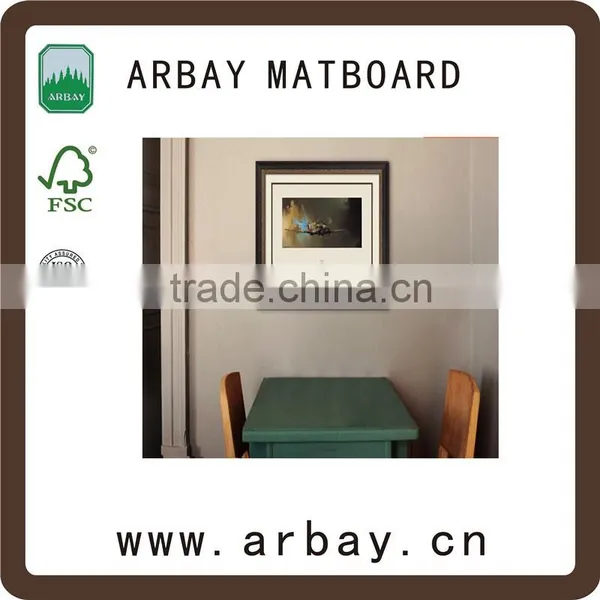 Passepartout in Paper Frame/uncut Passepartout/single Matboard for Picture Frame photo-4