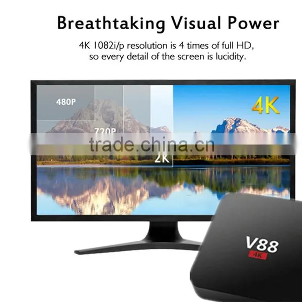 V88 RK3229 1G 8G Android 5.1 Lollipop Quad Core Smart tv Box photo-3