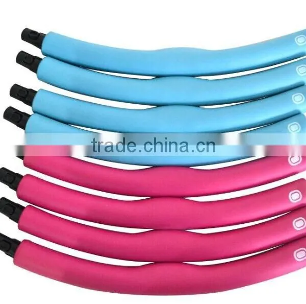 Foam Covered Weighted Hula Hoop for Fitness photo-2