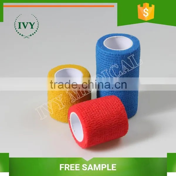 High Quality Colorful Non-woven Cohesive Bandage photo-5