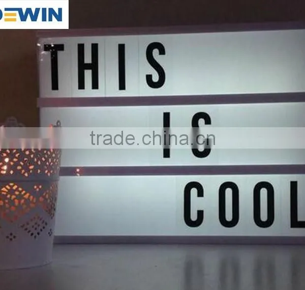 A3/A4/A5 Changeable Letter Light Box / Advertising Light Box photo-2