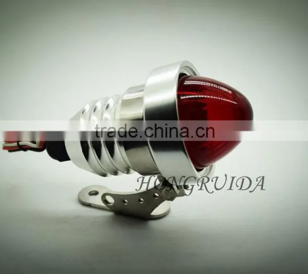 BRAKET TAIL LIGHT FOR HARLEY/BOBBER/ VINTAGE STYLE BULLET FOR CHOPPER photo-2