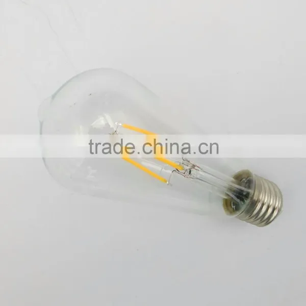 High Quality ST58 2W E27 Led Filament Bulb photo-2