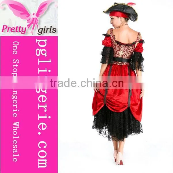 New Design Deluxe Royal Red Queen Costume Fancy Dress Costumes photo-5