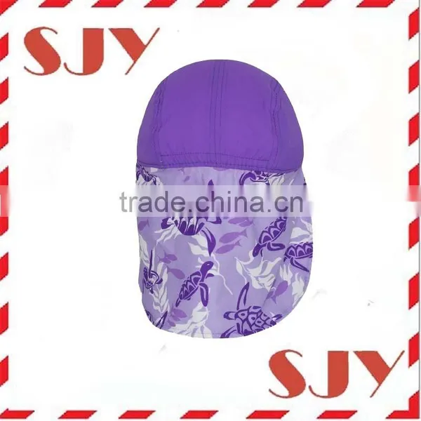 UV Sun Protective Girls UPF 50+ Flap Hats photo-6