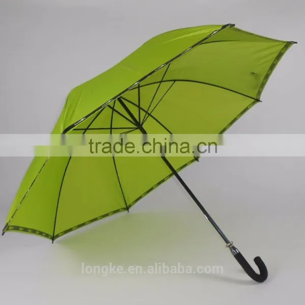 Logo Bordure Umbrella Golf Umbrella With Logo Edge Piping photo-2