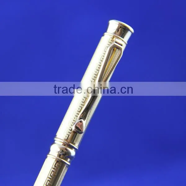 KKPEN High Quality Roller Ball Pen Writing Pens For Promotional Golden Stationery New Design Metal Set photo-6
