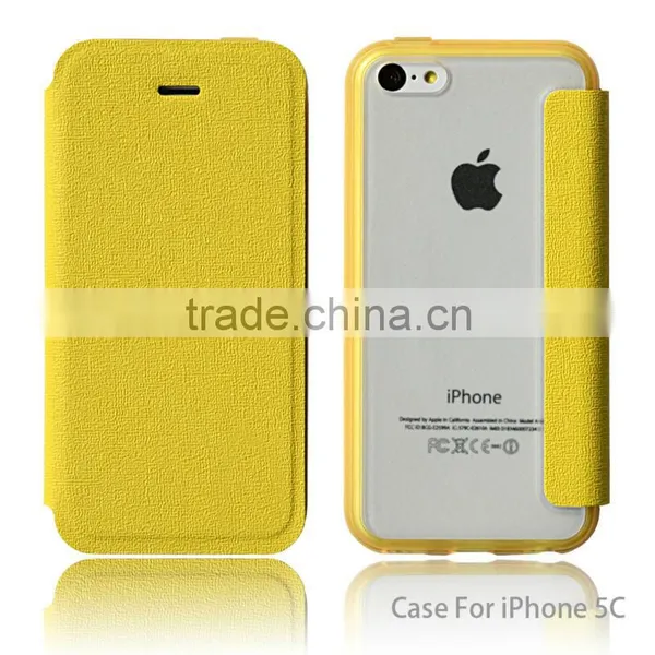 Newest Product Flip Leather Case for Iphone 5c photo-2
