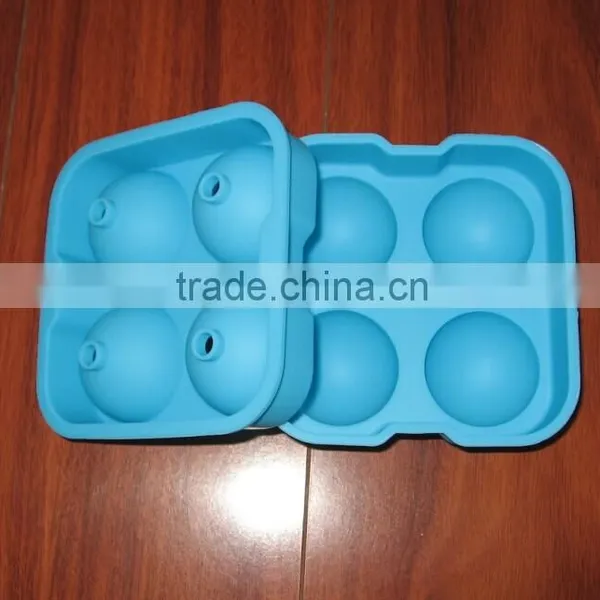 Silicone ice ball maker
