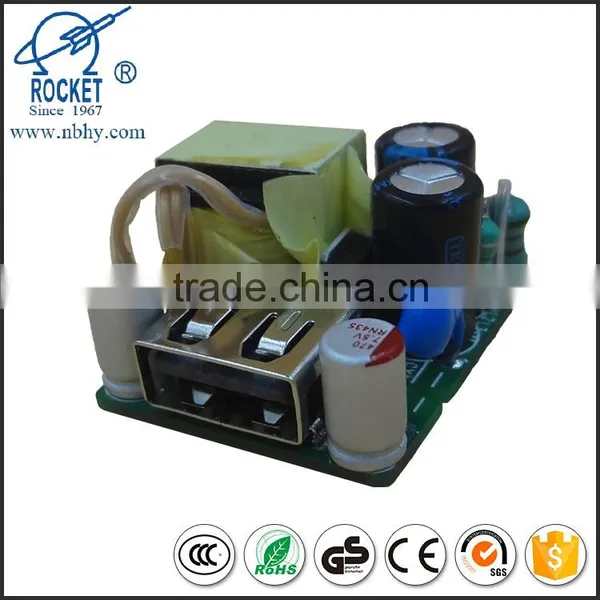 High Efficiency Factory OEM 5V2A Synchronous Rectifying USB Adaptor PCBA for Mobile Phone photo-5