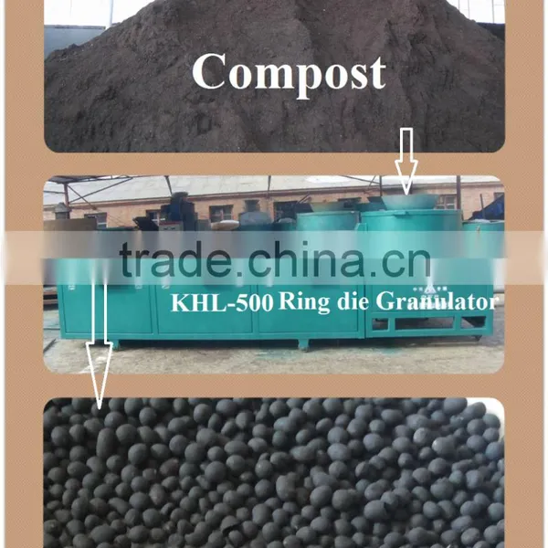 KHL-600 Organic Fertilizer Round Pellets Granulator Machine photo-2