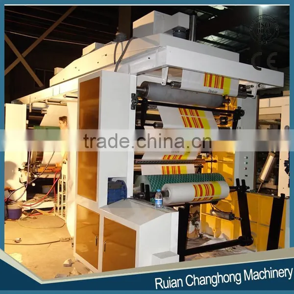 Changhong 4 Color Economic Central Drum Flexo Printing Machine photo-3