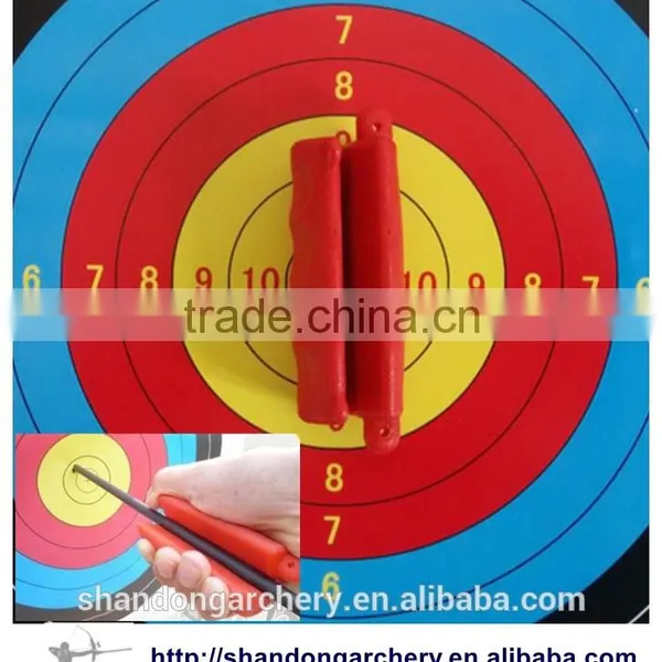 Hand Grip Arrow Puller Deep Groove for Easy Pulling Fit All Arrows Diameters