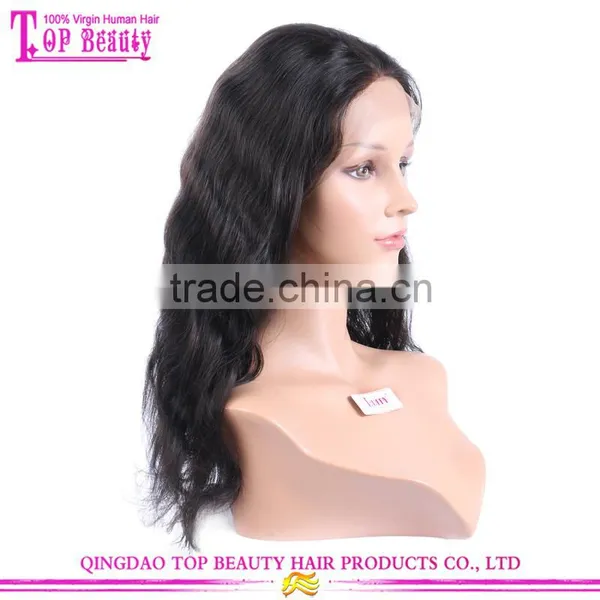 18 Inches Brazilian Human Hair Full Lace Wigs Wholesale Virgin Brazilian Hair Wig photo-3