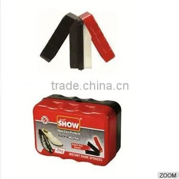 High Quality Double Side Shine Sponge. Black-Neutral