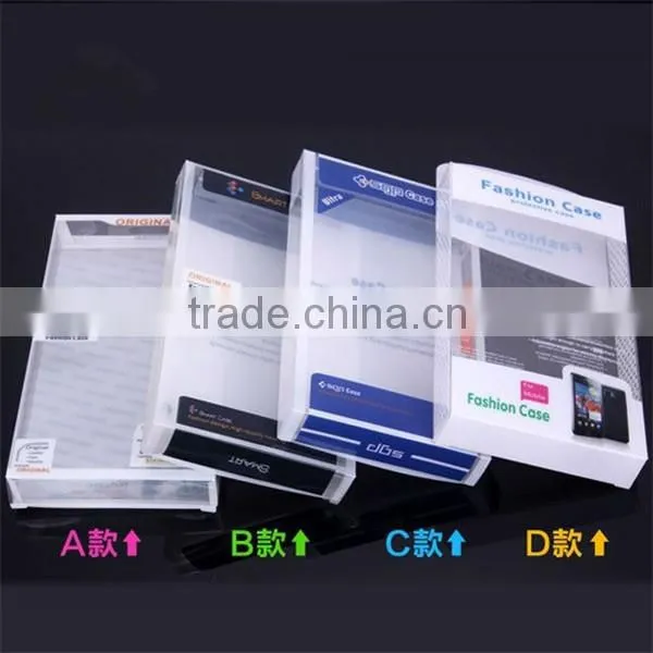PVC Plastic Mobile Phone Case Box &mobilephone Case Packaging Wholesales