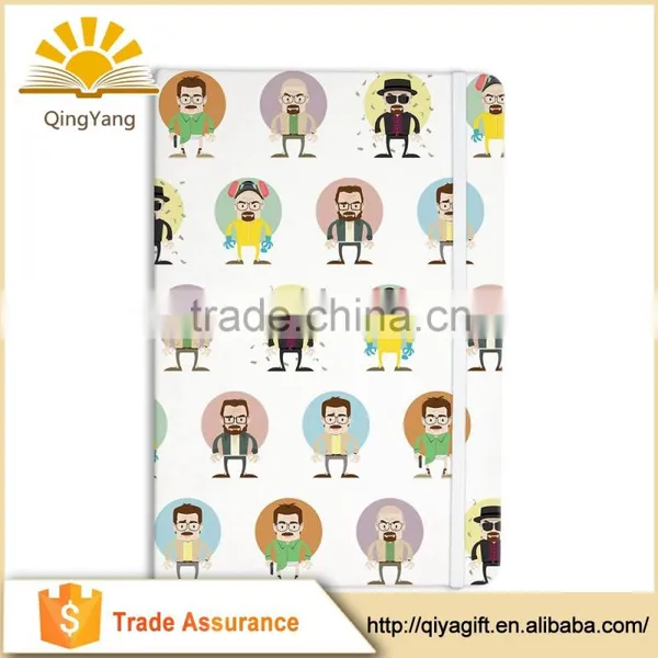 a5 Custom Personalized Printing Hardcover Notebook With Elastic Band photo-3