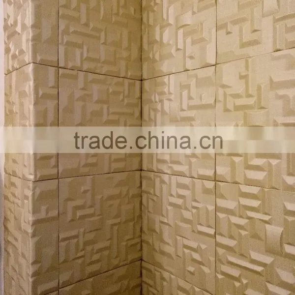 3d Leather Wall Protector Textured Surface Panels Leather Wainscot (Magnificient) photo-2