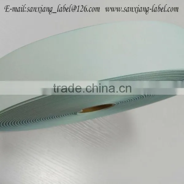 Huzhou Factory Direct Supply High Quality Full Dull Satin Tape, Label Tape for Printed Labels, Uniform Labels, Dress Labels photo-6