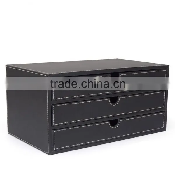 Best Selling Products Office Multipurpose Storage Box, Leather Storage Box photo-5