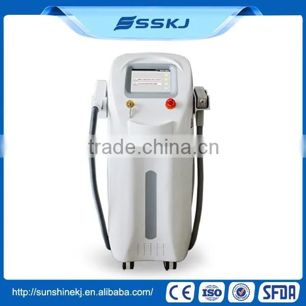 Vertical Multifunctional Long Pulsed Nd Yag Laser Q Switched Laser Machine Hair Removal For Salon Use Mongolian Spots Removal photo-3