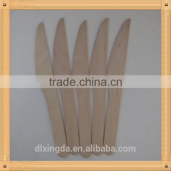 Disposable Wooden Cultery----Birch Wooden Knives photo-2