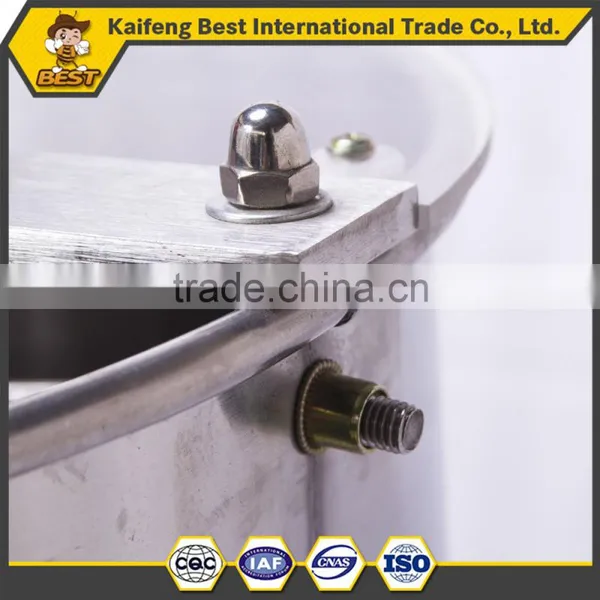 New Style Stainless Steel Manual 3 Frame Honey Extractor Hot Sale photo-4