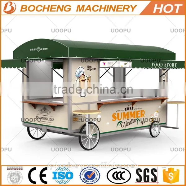 Manufacturer Supply Mobile Food Cart Cooking Trailer for Sale photo-5